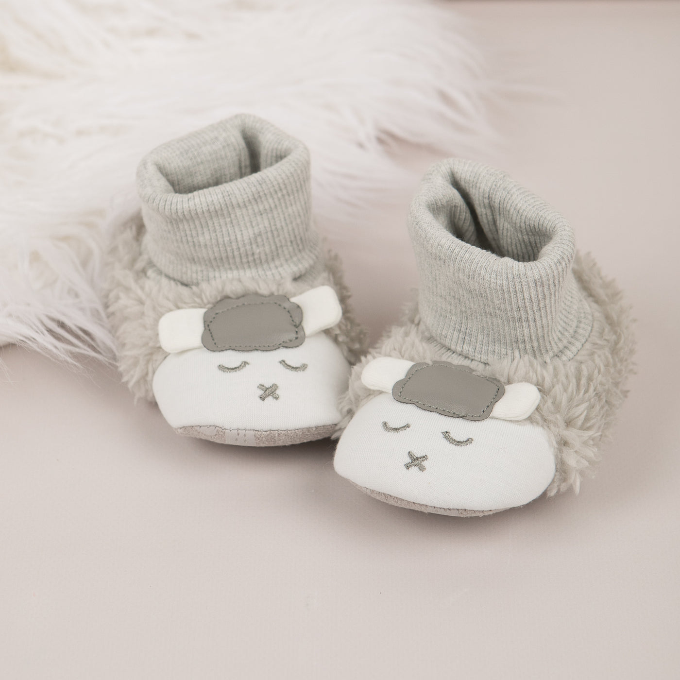 "Baby's First" Lamb Booties